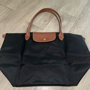 Longchamp LE PLIAGE ORIGINAL Large Black Tote Bag Purse